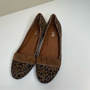 Joy Chen Utta leopard flat